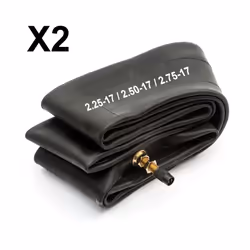 2x Innertube 2.25-17 2.50-17 2.75-17 17 Inch 70/100-17 Fits Honda ANF 125 Bike