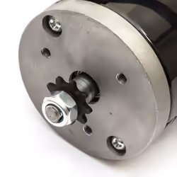 Electric Motor 24v 100w 9T 6mm Chain Sprocket ZY6812 24 Volt 100 Watt