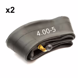 2x Mobility Scooter 5 Inch Wheel Inner Tube 4.00-5 Bent Valve 400-5 4.00x5 400x5