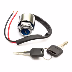 12v 2 Stage Ignition Key Switch Barrel On Off 2 Wire 2 Key Electric Start Gokart