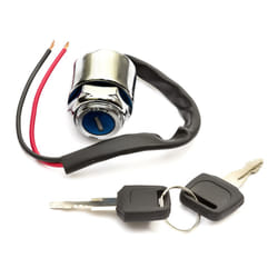 12v 2 Stage Ignition Key Switch Barrel On Off 2 Wire 2 Key Electric Start Gokart