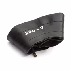 2x Tyre & Innertube 3.00-8 Black Block Tread Mobility Scooter 8 Inch Rim 4 Ply