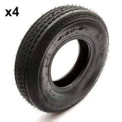 4x Trailer Tyre 4.80/4.00-8 4 Ply Fits 8'' Rims Max 265kg Rated 81mph