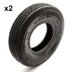 2x Trailer Tyre 4.80/4.00-8 4 Ply Fits 8'' Rims Max 265kg Rated 81mph