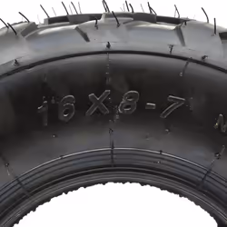 Lawnmower Tyre 16x8-7 16x8x7 7" 7 Inch Wheel Rim Front / Rear