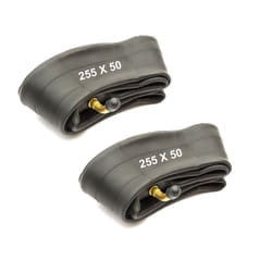 2x Inner Tube 255 x 50 Bent Valve Mountain Buggy Stroller Pushchair Pram Wheel