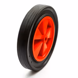 2x 12 Inch Wheel & Solid Puncture Proof Tyre 8'' Rim Dinghy Launch Trolley
