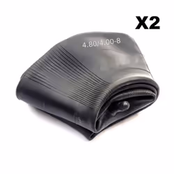 8'' Trailer Inner Tube 4.80/4.00-8 8 Inch Wheel 480-8 400-8 Straight Valve x2