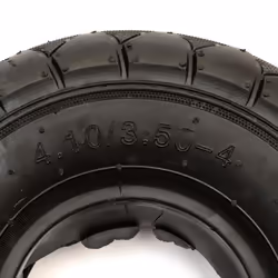 Heavy Duty 4 Ply 10'' Tyre 4.10/3.50-4 Tarmac Tread 4 Inch Wheel Petrol Scooter