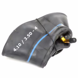 Heavy Duty 4.10/3.50-4 Innertube 4 Inch Butyl Rubber Bent Valve Electric Scooter