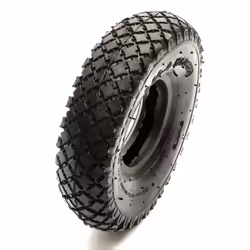 Tyre & Inner Tube 260x85 Diamond Tread 2 Ply Gokart 4 Inch Wheel Rim