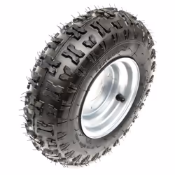 Wheel & Tyre 13x5.00-6 Silver 6" Rim 3 Stud Drift Zoom Kart Gokart 200cc 160cc