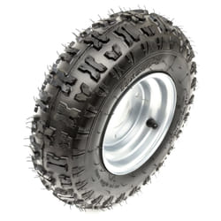 Wheel & Tyre 13x5.00-6 Silver 6" Rim 3 Stud Drift Zoom Kart Gokart 200cc 160cc