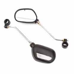 Universal Rear View Handlebar Adjustable Mirrors & Reflector Mobility Scooter