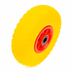 Wheel & 10 Inch PU Solid Puncture Proof Tyre 3.00-4 300x4 & Bearings Sack Truck