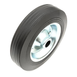 Heavy Duty Steel Wheel & Solid Rubber Tyre 200x55 8 Inch Caravan Jockey Wheel