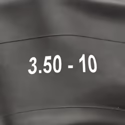 Inner Tube 3.50-10 Bent Valve 10 Inch 49-50cc Baotian BT49QT-9 Scooter