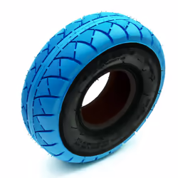 10 Inch Tyre 4.10/3.50-4 Mini BMX Bike Bicycle Blue & Black Tread 4" Wheel Rim