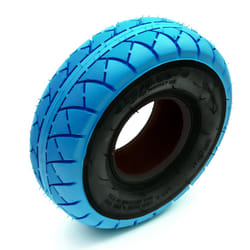 10 Inch Tyre 4.10/3.50-4 Mini BMX Bike Bicycle Blue & Black Tread 4" Wheel Rim