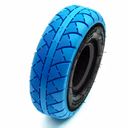 10 Inch Tyre 4.10/3.50-4 Mini BMX Bike Bicycle Blue & Black Tread 4" Wheel Rim
