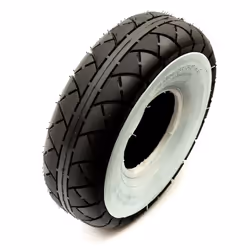 10 Inch Tyre 4.10/3.50-4 Mini BMX Bike Bicycle White & Black Tread 4" Wheel Rim
