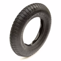 14" Heavy Duty Tyre & Inner Tube Kit 3.50-8 350-8 4 Ply Butyl Rubber Wheelbarrow