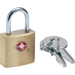 Go Travel Sentry Case Locks TSA Accepted Brass Luggage Suitcase Padlock