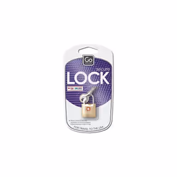 Go Travel Sentry Case Locks TSA Accepted Brass Luggage Suitcase Padlock