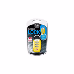 Go Travel Big Dial Twist 'n' Set Easy Read Combination TSA Suitcase Luggage Lock