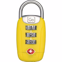 Go Travel Big Dial Twist 'n' Set Easy Read Combination TSA Suitcase Luggage Lock