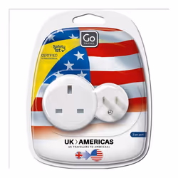 527 Go Travel UK - USA Twin Adaptor