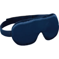 Go Travel Luxury Silky Womens Ultra Comfortable Soft Sleep Eye Mask Blue