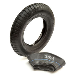 14" Heavy Duty Tyre & Inner Tube Kit 3.50-8 4 Ply Butyl Rubber Trolley Dolly