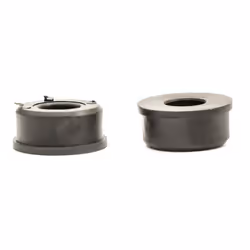 2x Plastic Reducer Bushes 35mm to 16mm Wheel Axle Bore Bush Sack Truck Trolley