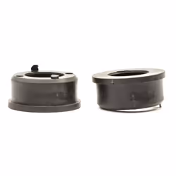 2x Plastic Reducer Bushes 35mm to 20mm Wheel Axle Bore Sack Truck Trolley
