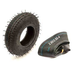 Heavy Duty Tyre & Inner Tube 2.80/2.50-4 4 Ply Line Tread Sack Truck