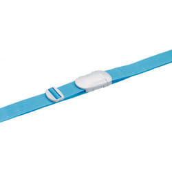 Go Travel Glo Luggage Strap Fully Adjustable Strong Suitcase Strap Bright Blue
