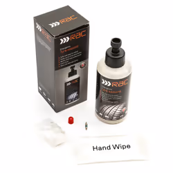 RAC Emergency Tyre Sealant Puncture Repair Flat Tubeless Bicycle Bike Tire 300ml