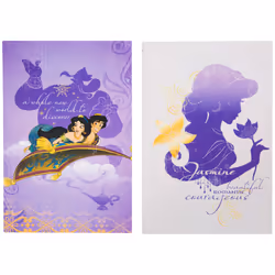 Disney Aladdin 2 Pack A5 Notebook Set