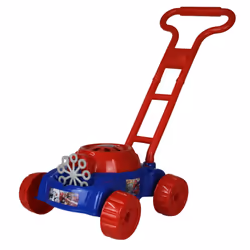 Marvel Spiderman Motorized Bubble Mower Push Along Children Toy Lawn Outdoor