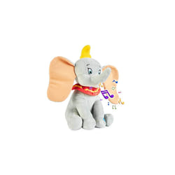 Soft Toys Cute Plush Toys Cuddly Stuffed Animal with Sounds (Grey Dumbo)