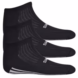 3Pairs Mens Socks Ankle Trainers Liner Cushioned 7-11 - Kansas