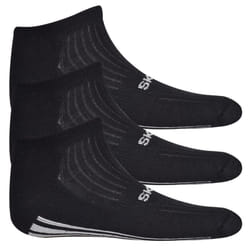 3Pairs Mens Socks Ankle Trainers Liner Cushioned 7-11 - Kansas