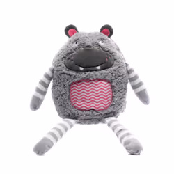 Aroma Home Hug A Snug Microwaveable Lavender Hottie Hippo