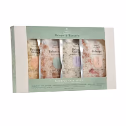Aroma Home Inner Balance Renew & Restore Bath Salts 4 Pack Set
