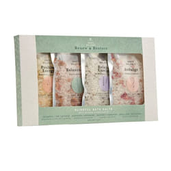 Aroma Home Inner Balance Renew & Restore Bath Salts 4 Pack Set