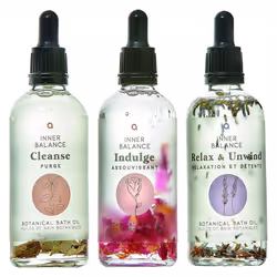 Aroma Home Inner Balance Unwind Indulge & Cleanse Bath Oil Collection