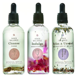 Aroma Home Inner Balance Unwind Indulge & Cleanse Bath Oil Collection