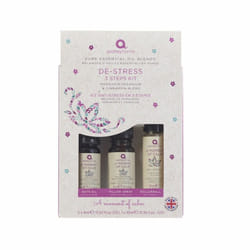 Aroma Home Pure Essential Oil De-Stress Bath Oil Room Spray & Rollerball Set