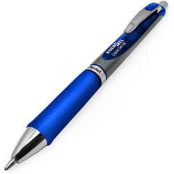 Pentel Energel BL80 Retractable Liquid Gel Ink Rollerball Pen - 1.0mm - Blue - Pack of 12 + 2